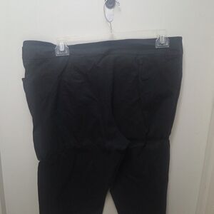 Terra & Sky Black Men's Stretch Dress Pants